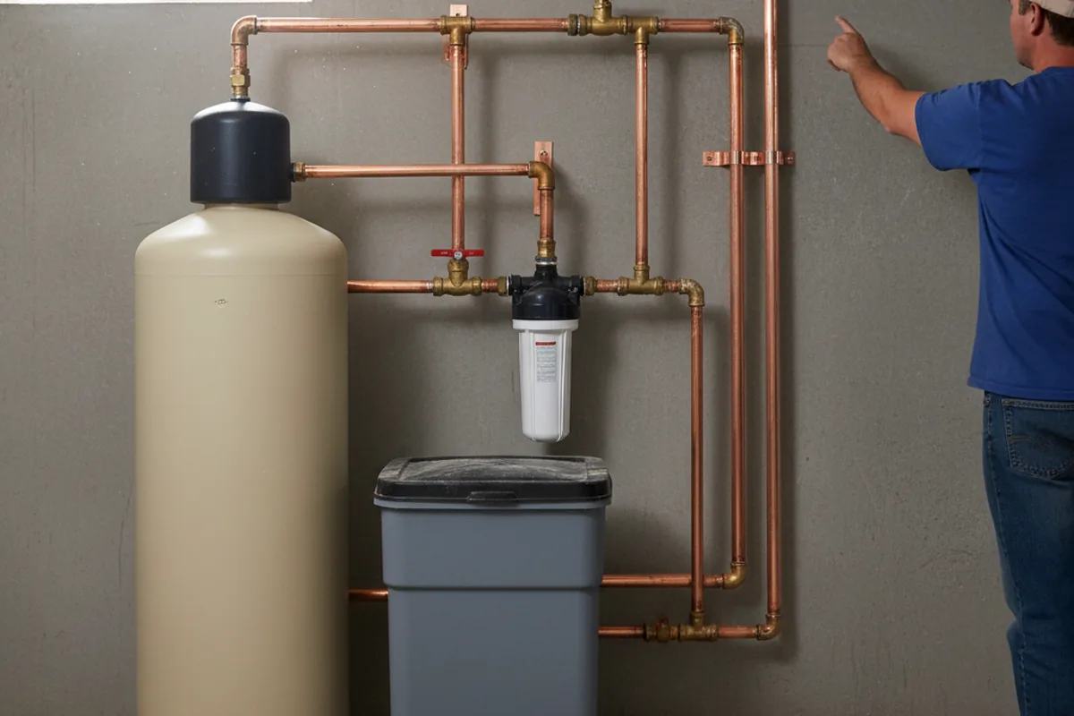 Whole-house water treatment system installed in Lake Forest